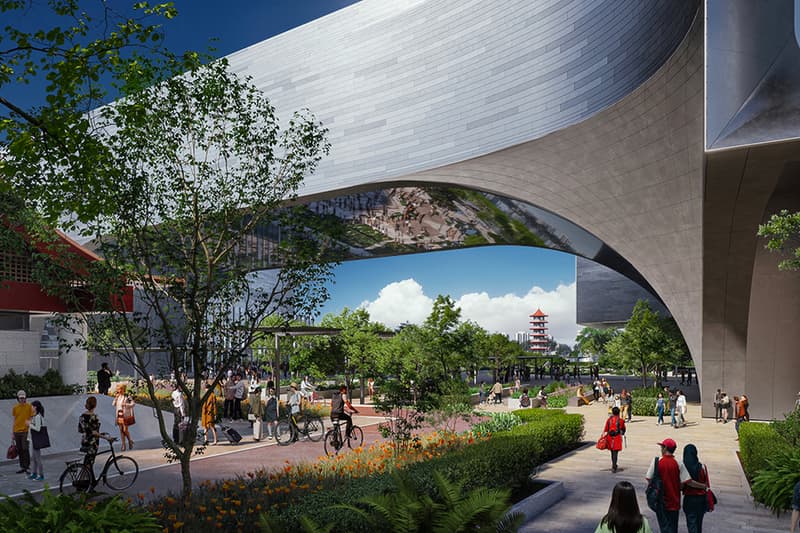 Zaha Hadid Architects Unveils Design Plans for the New Science Center in Singapore juron lake district 2027 architects 61 stm singapore green plan 2030 asia modern contemporary stem science technology engineering mathematics