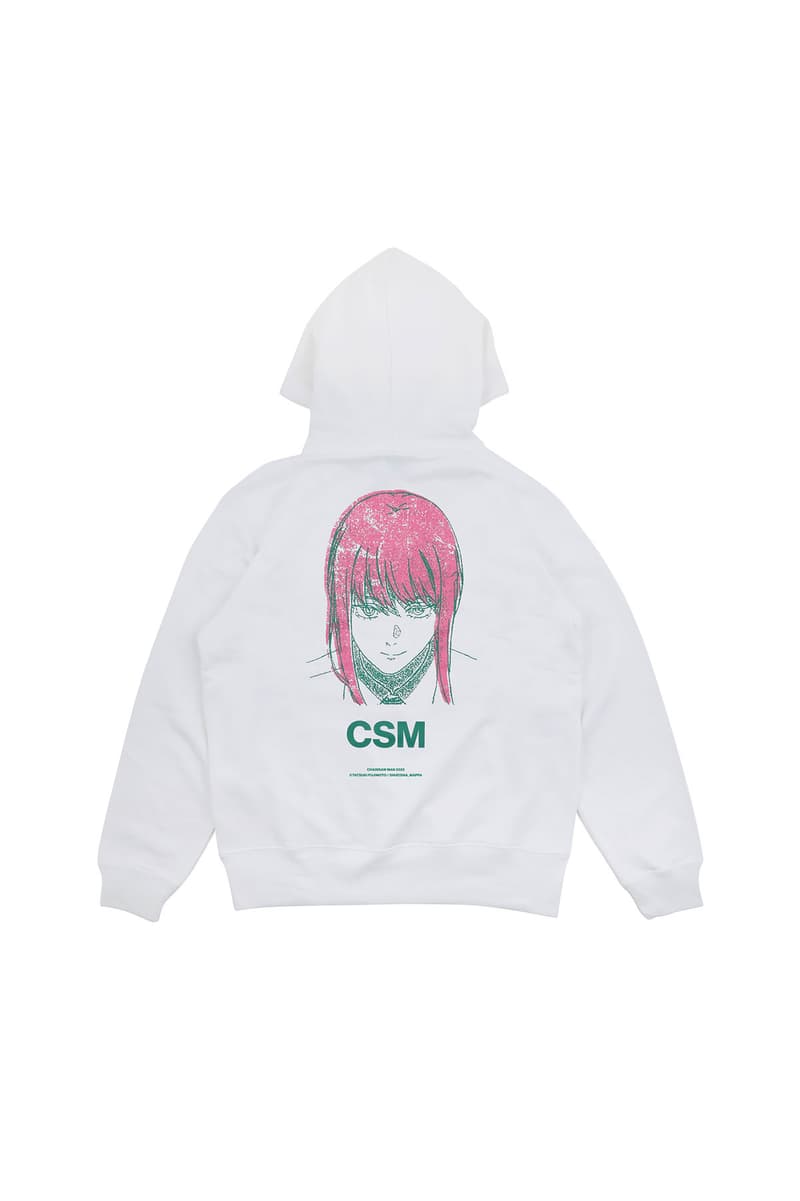 zozotown chainsaw man tee hoodie tote denji makima pochita power release info date price