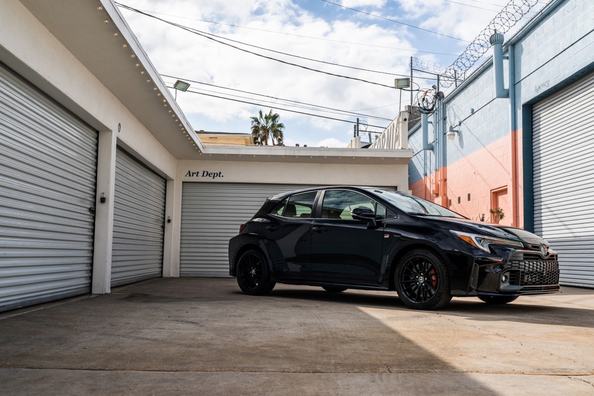 Garage Visits Profiles Race Service Toyota GR Corolla content creators hispanic carlos uriostegui jorge ramos