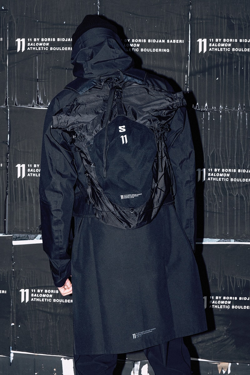 11 by Boris Bidjan Saberi Salomon Athletic Bouldering xt shoes apparel waterproof jackets trousers T shirts hiking water bags release date info store list buying guide photos price fw23