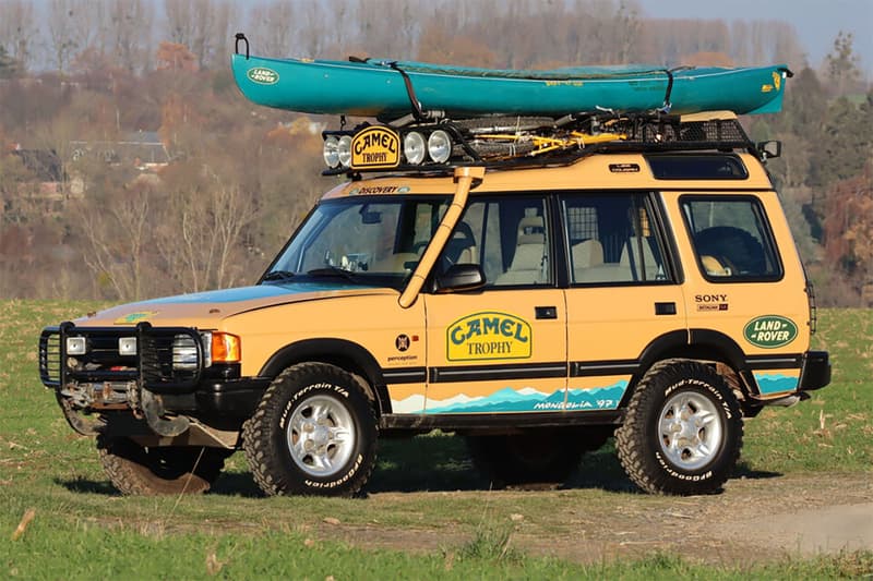 1997 land rover discovery 300 tdi camel trophy auction mongolia images