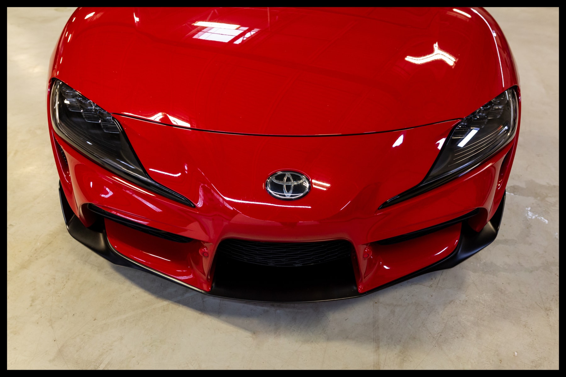 How to Detail a Car With the Toyota GR Supra Christina Roki red step by step wash car show