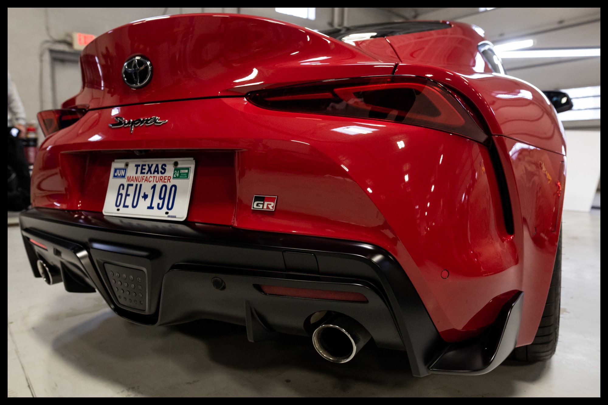 How to Detail a Car With the Toyota GR Supra Christina Roki red step by step wash car show 