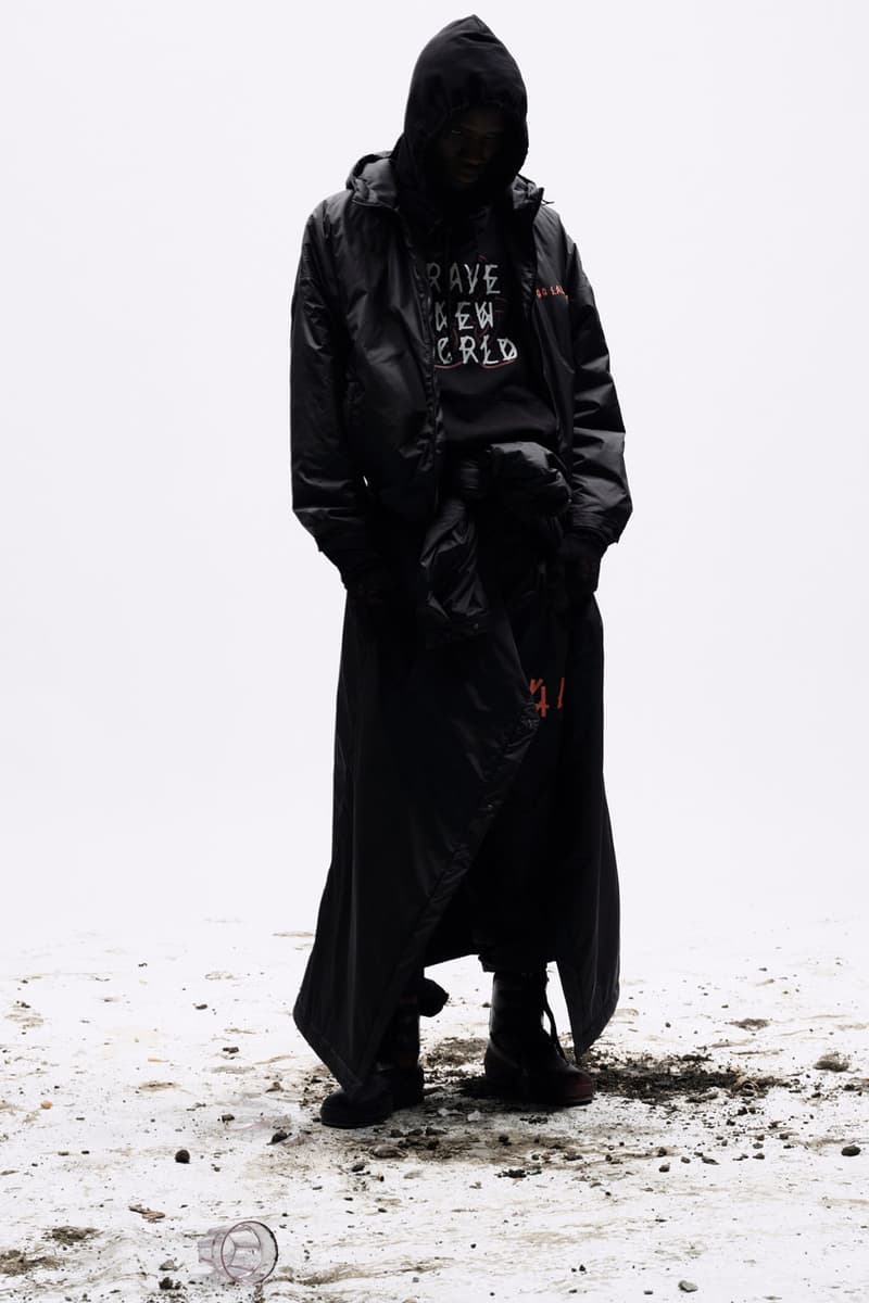 44 Label Group FW23 Outfits "Club Kids From a Doomed Future"