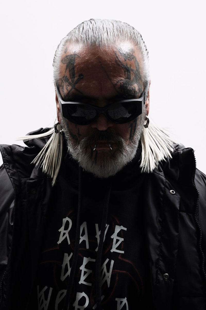 44 Label Group FW23 Outfits "Club Kids From a Doomed Future"