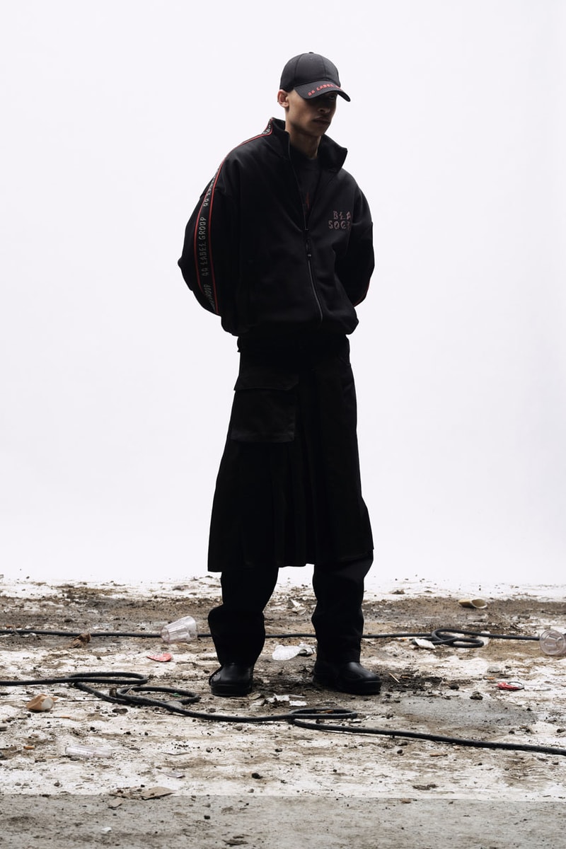 44 Label Group FW23 Outfits "Club Kids From a Doomed Future"