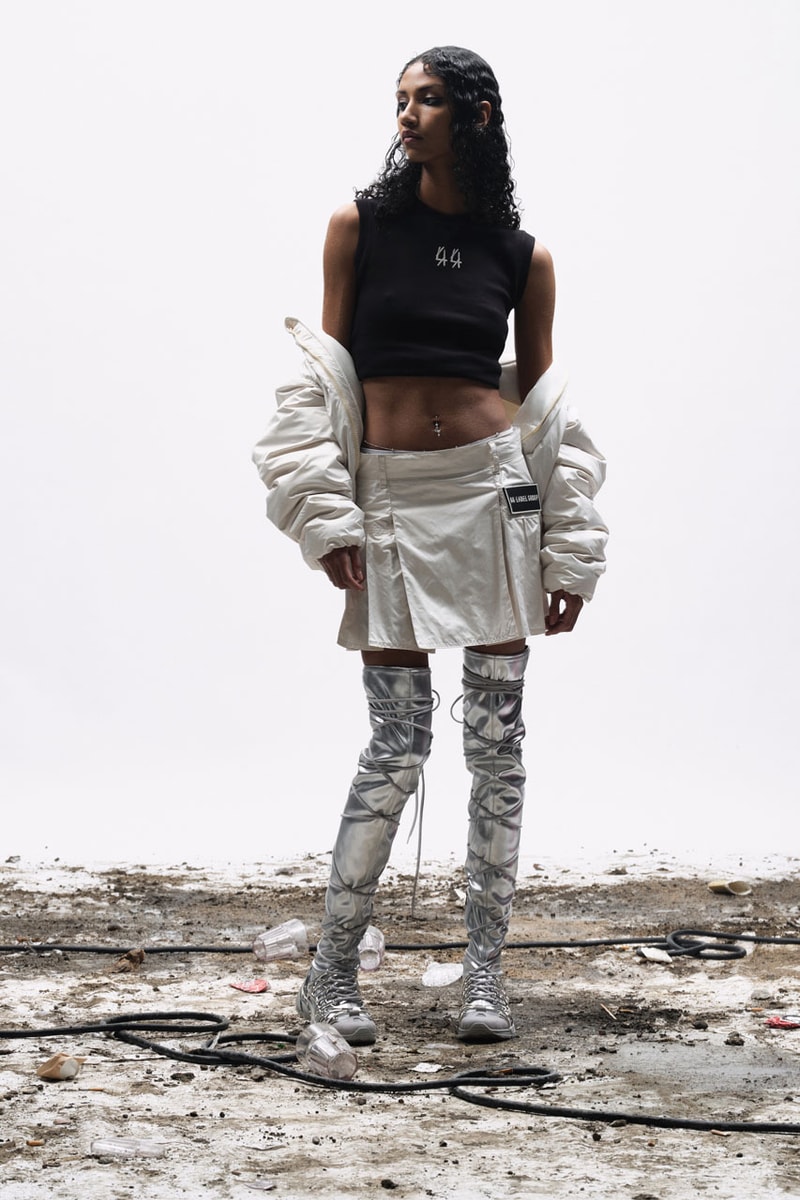 44 Label Group FW23 Outfits "Club Kids From a Doomed Future"