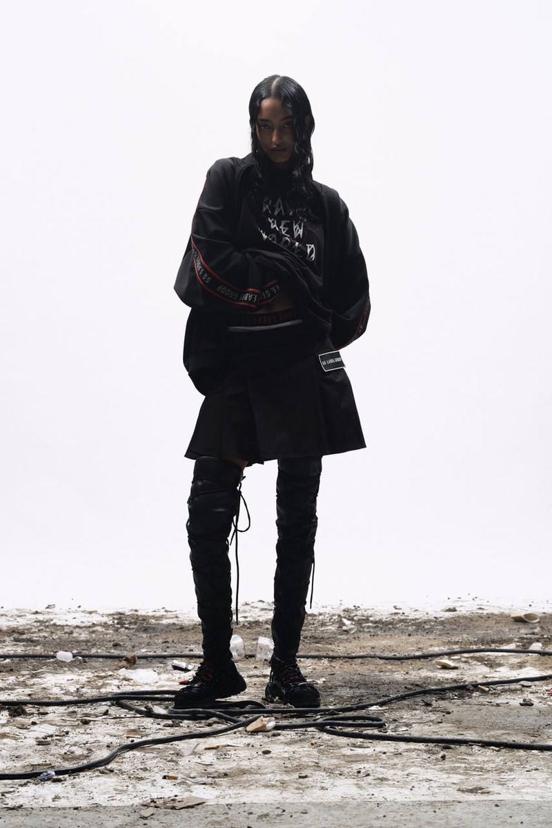 44 Label Group FW23 Outfits "Club Kids From a Doomed Future"
