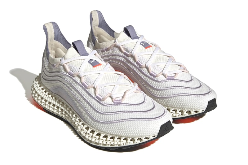 adidas 4dfwd parley for the oceans running shoes gv9056 GX9806 white silver violet impact orange black carbon grey release info date price
