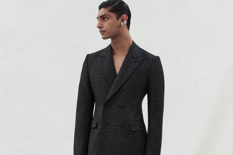 Alexander McQueen Tailored Double-Breasted Long Coat