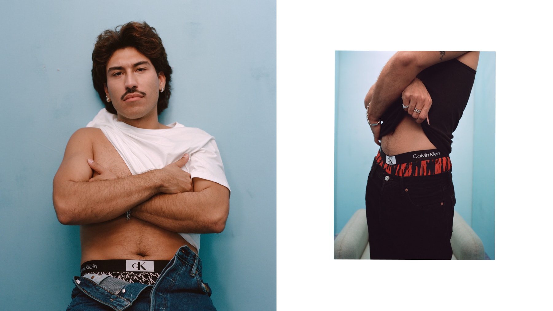 Creative Director Eric Sedeño Styles Calvin Klein 1996 Collection