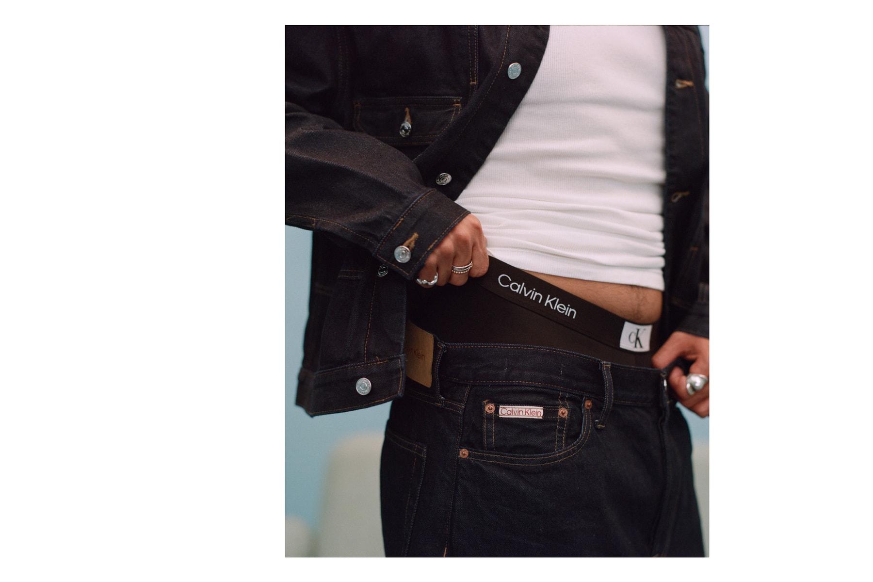 Creative Director Eric Sedeño Styles Calvin Klein 1996 Collection