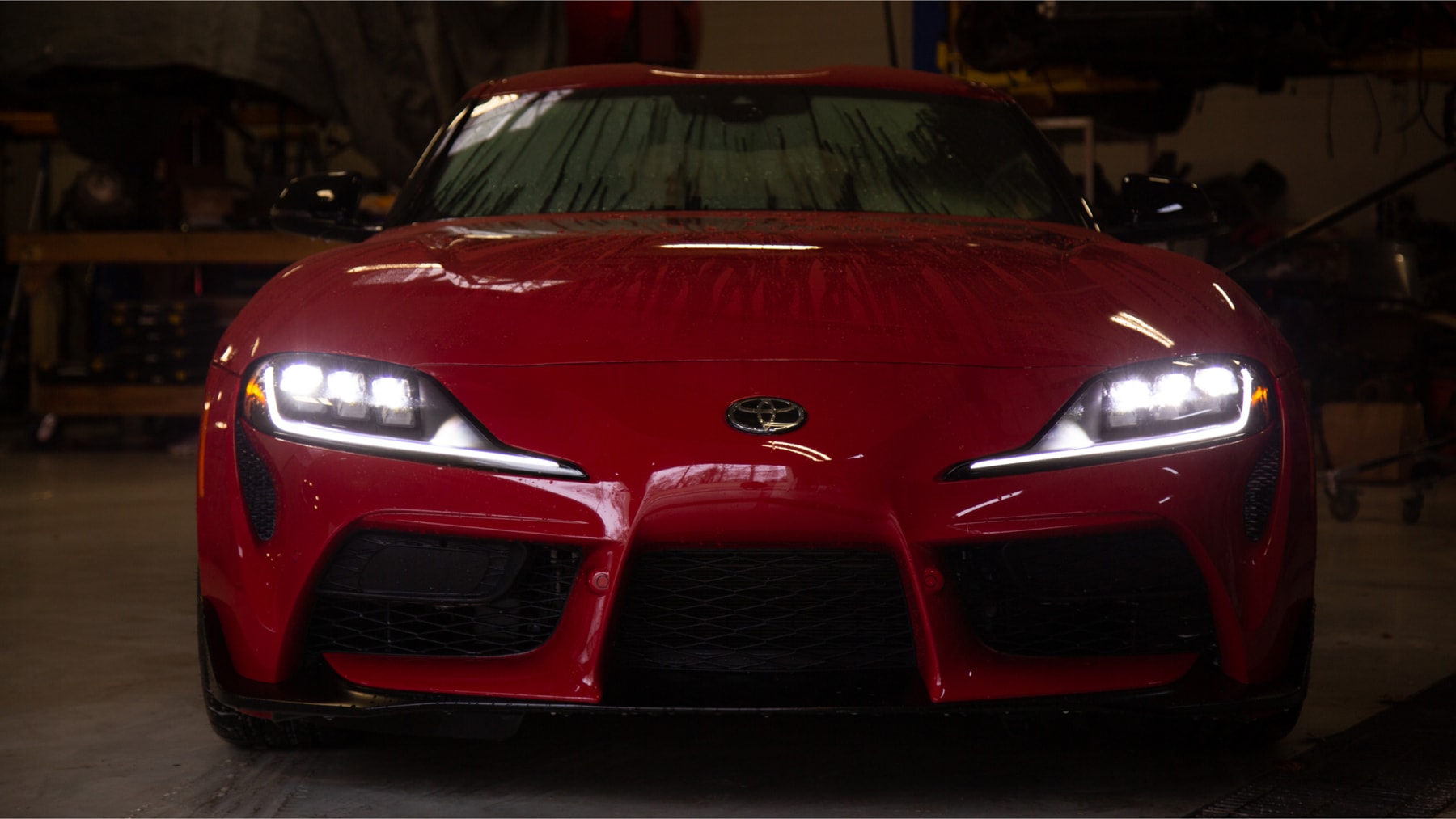 How to Detail a Car With the Toyota GR Supra Christina Roki red step by step wash car show