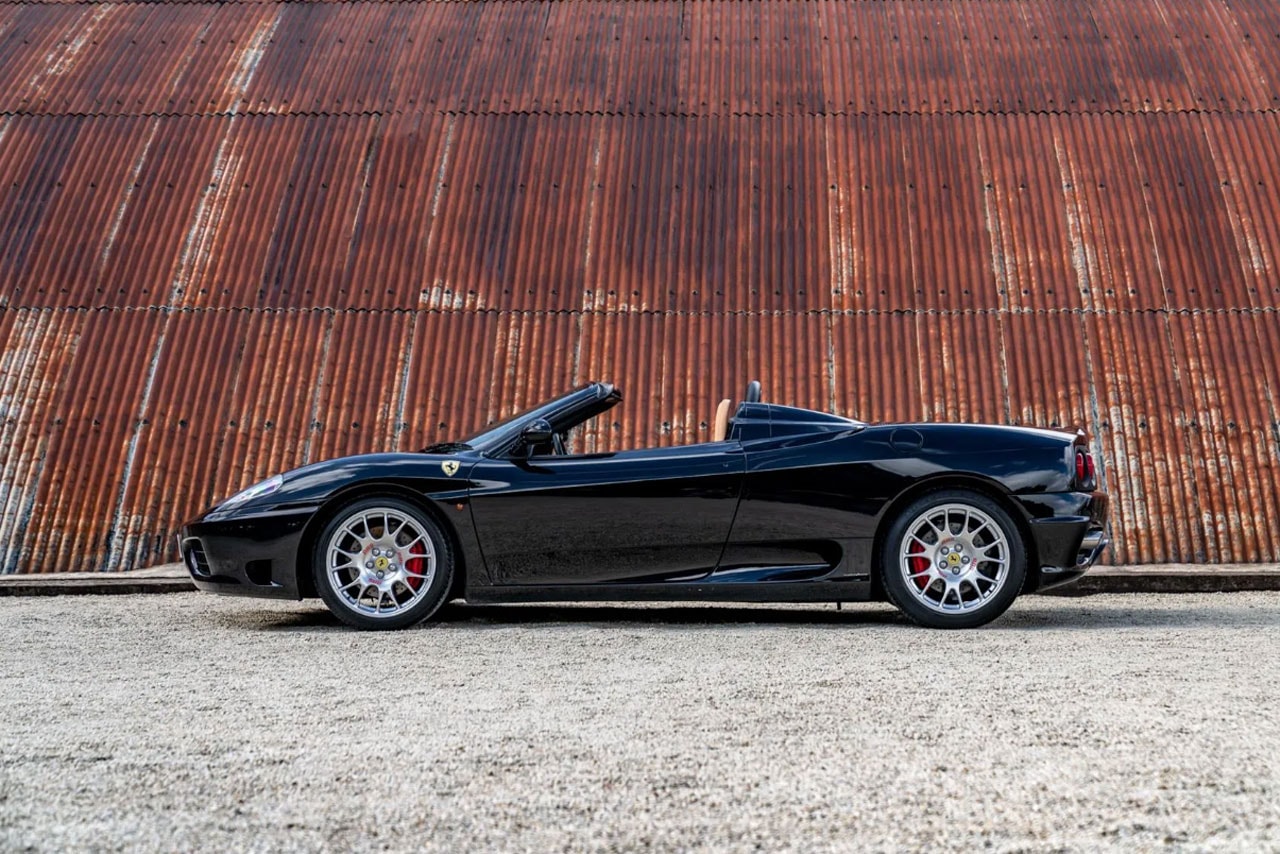 A 2001 Ferrari 360 Spider Previously Owned by David Beckham Hits the Market Automotive 