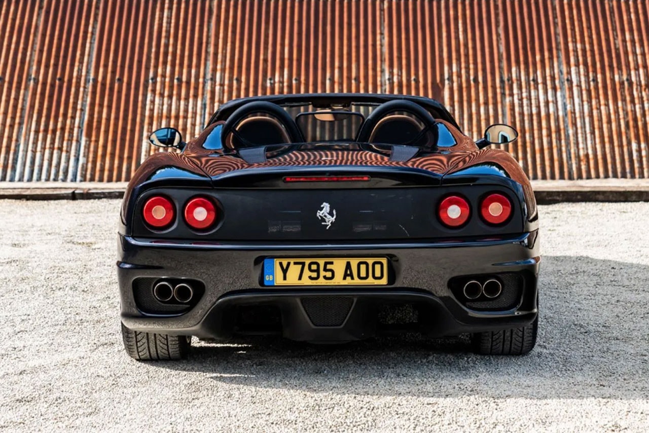 A 2001 Ferrari 360 Spider Previously Owned by David Beckham Hits the Market Automotive 