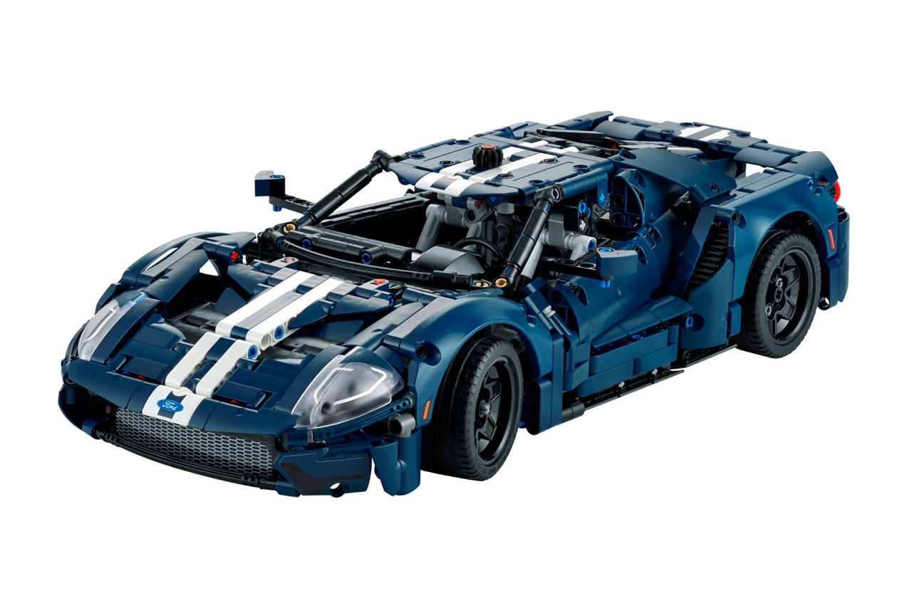 LEGO Ford GT Model 2022 Preview V6 Engine Working Opening Doors Hood Photos Launch Pre Order Online Adult Project