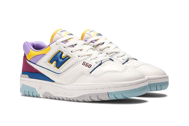 New Balance Dresses Up the 550 in Vivid Shades Footwear