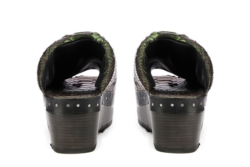 Rick Owens Offers Multicolored Reptilian Flair With SS23 Edfu Plain Sabot Footwear