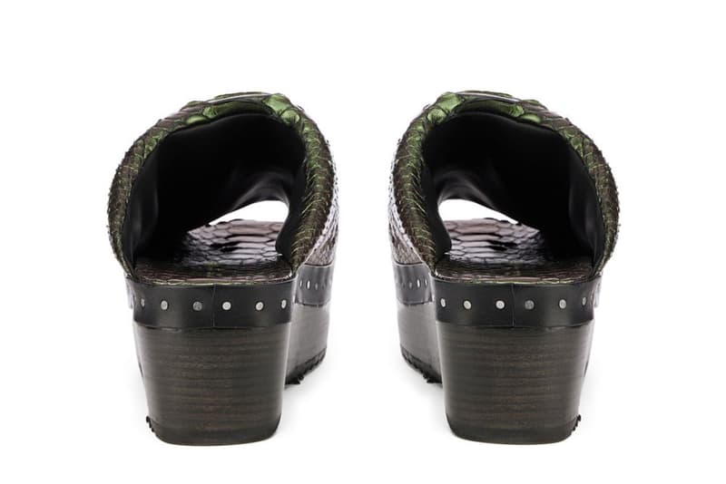 Rick Owens Offers Multicolored Reptilian Flair With SS23 Edfu Plain Sabot Footwear