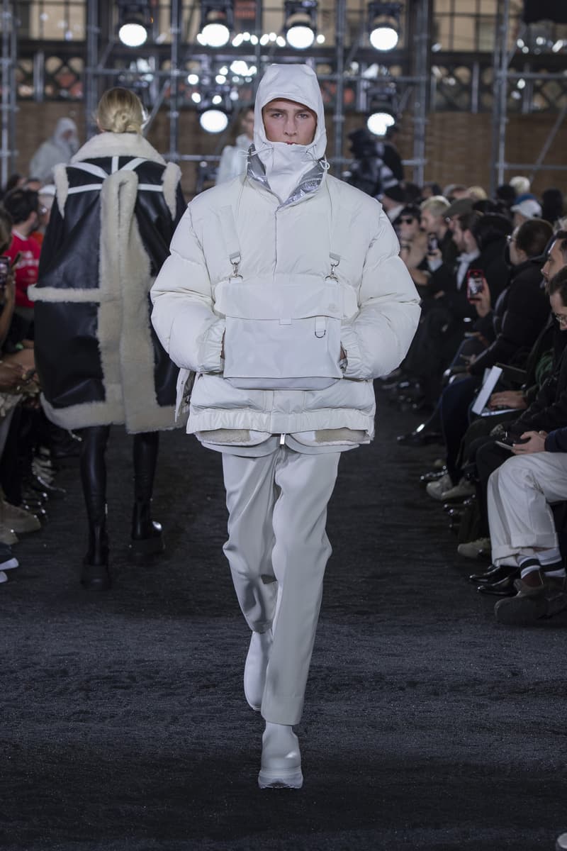 sacai Moncler fall winter 2023 collection menswear womenswear runway chitose Abe