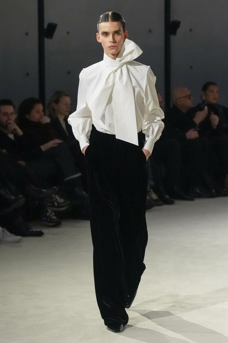 For Saint Laurent FW23, Timeless Glamour Is the Name of the Game Fashion