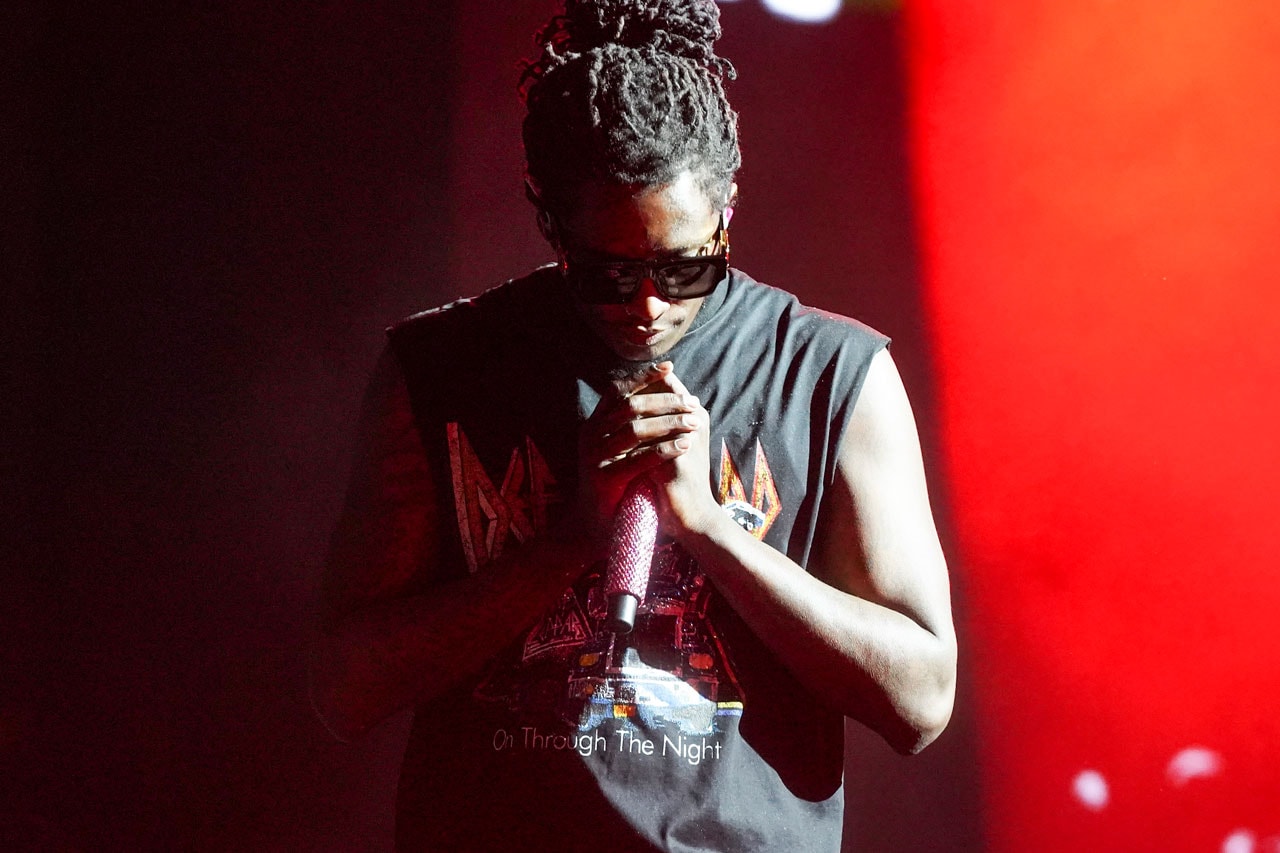 Young Thug RICO Case Trial 8 Charges Young Slime Life Collective Label Jury Selection Begins Georgia Gang Activity Firearm Possession