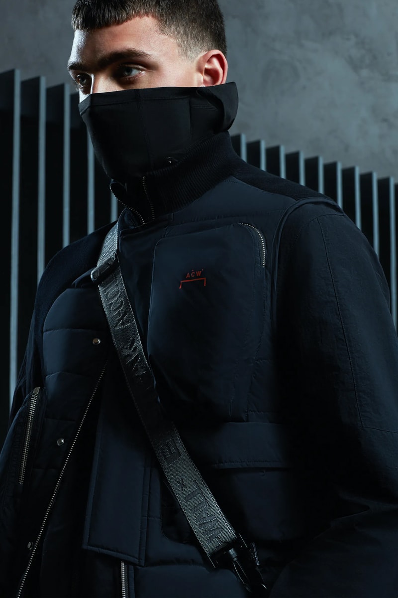 A cold wall acw pre spring 2023 lookbook  gradient hypergraphic conditioned uniform sweater t shirt gilet vest release info date price