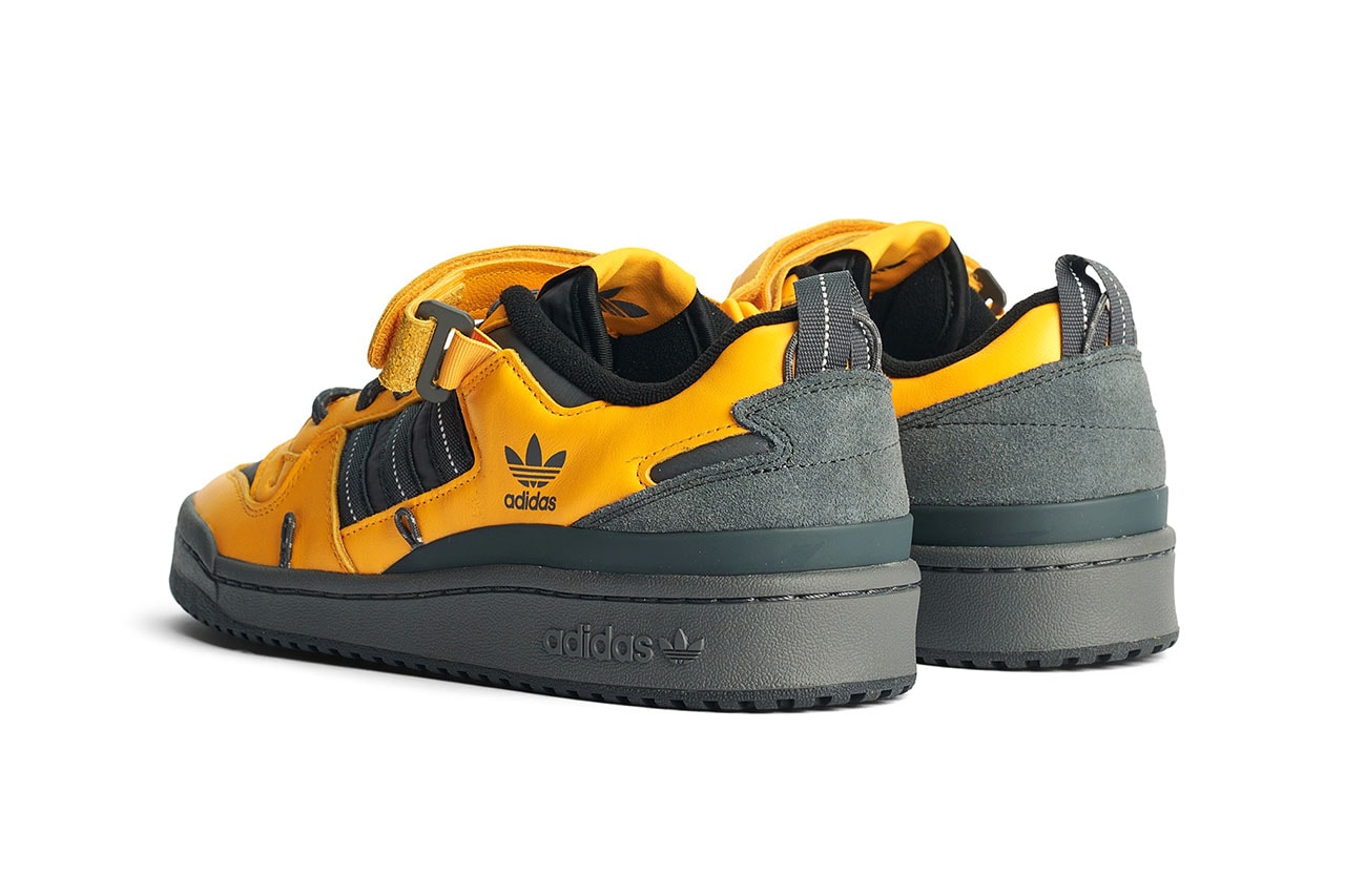 adidas Originals Forum Low 84 Camp Collegiate Gold Nylon Leather Technical Sneakers Three Stripes Release Information Tres Bien London
