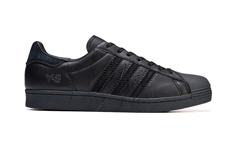 Y-3 Presents a Triple-Black Version of The adidas Superstar