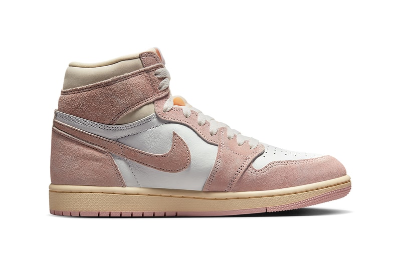 Air Jordan 1 High OG Atmosphere Washed Pink FD2596-600 release info sneakers footwear womenswear women swoosh hype release date info store list buying guide photos price