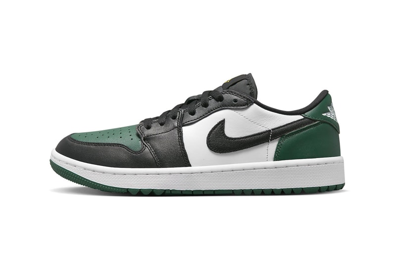 Air Jordan 1 Low Golf Surfaces in "Noble Green" DD9315-107 jordan brand michael jordan putting driver driving range sports golf-ready february 2023 release date
