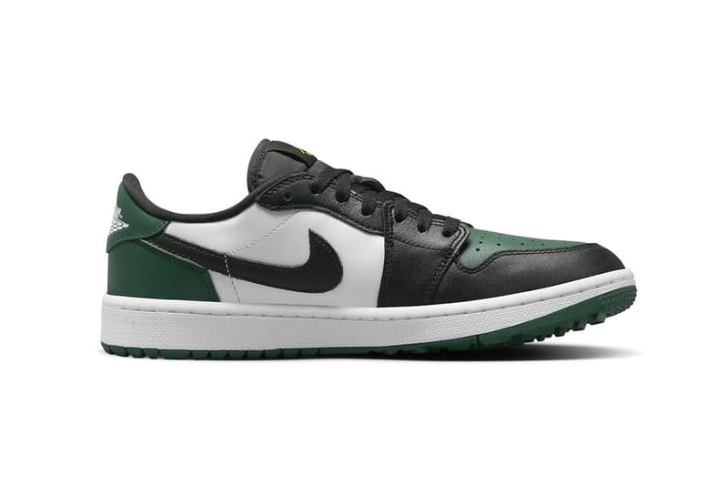 Air Jordan 1 Low Golf Surfaces in "Noble Green" DD9315-107 jordan brand michael jordan putting driver driving range sports golf-ready february 2023 release date