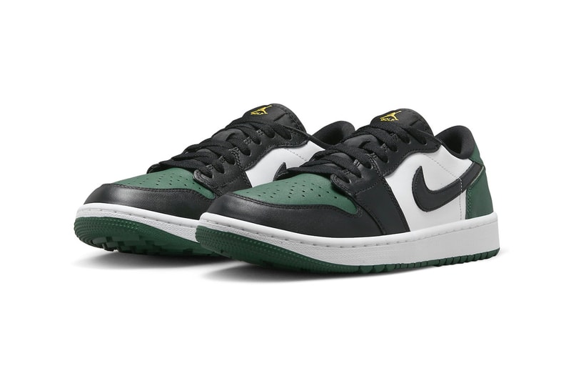 Air Jordan 1 Low Golf Surfaces in "Noble Green" DD9315-107 jordan brand michael jordan putting driver driving range sports golf-ready february 2023 release date
