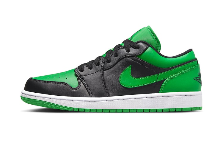 The Air Jordan 1 Low Receives a "Lucky Green" Colorway