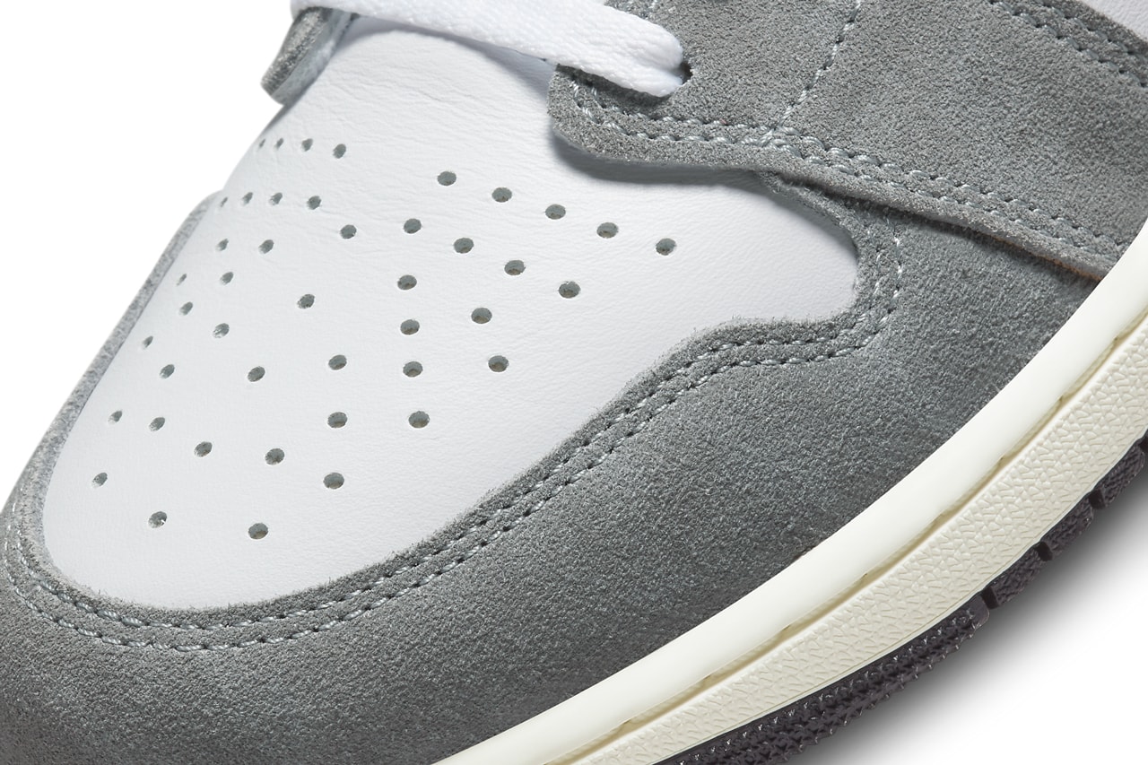 Louis Vuitton Checkered Pattern Smoke Grey Air Jordan 13 Sneaker