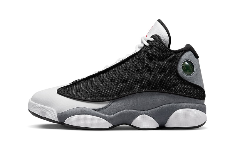 Here Is a First Look at the Air Jordan 13 "Black Flint" DJ5982-060 nike michael jordan Black/University Red-Flint Grey-White basketball high tops april 22