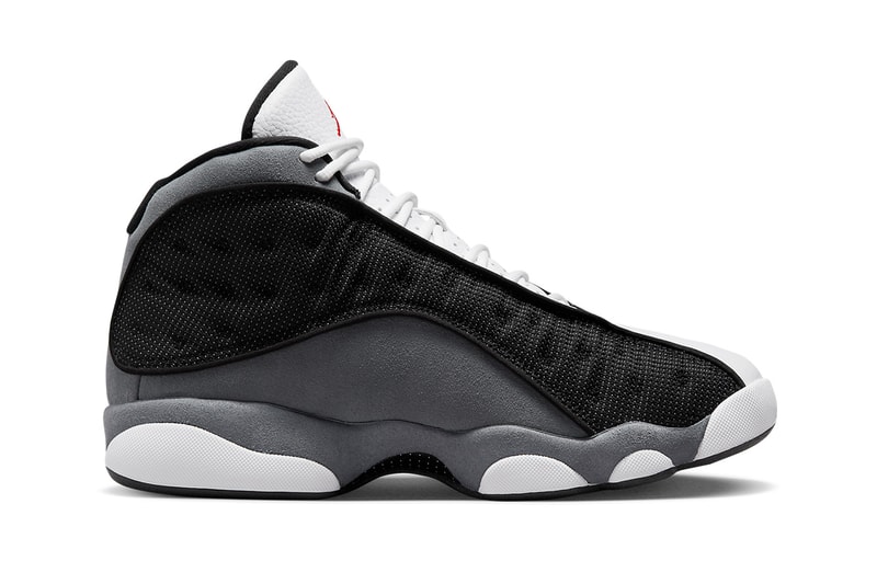 Here Is a First Look at the Air Jordan 13 "Black Flint" DJ5982-060 nike michael jordan Black/University Red-Flint Grey-White basketball high tops april 22