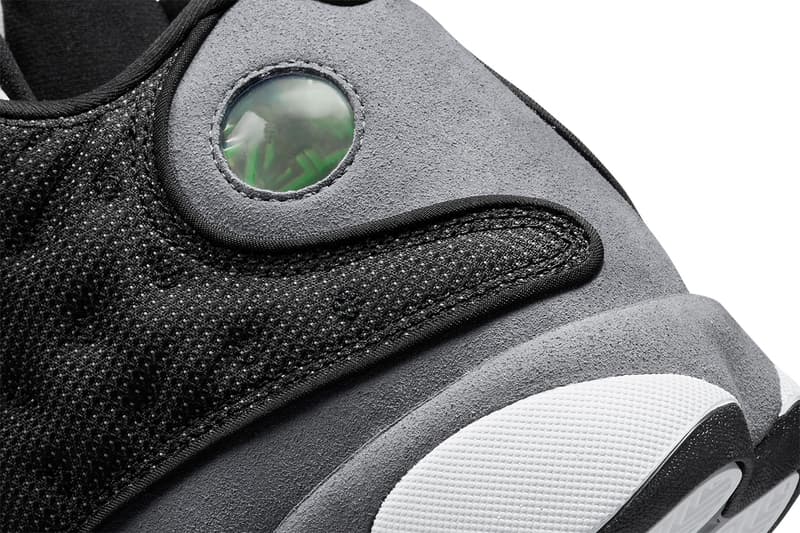 Here Is a First Look at the Air Jordan 13 "Black Flint" DJ5982-060 nike michael jordan Black/University Red-Flint Grey-White basketball high tops april 22