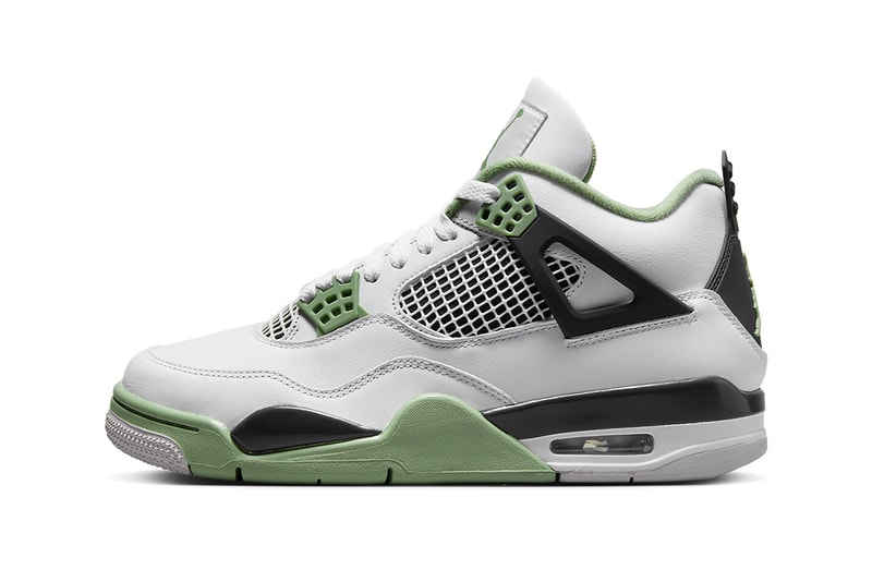 air jordan 4 seafoam oil green AQ9129 103 release date info store list buying guide photos price 