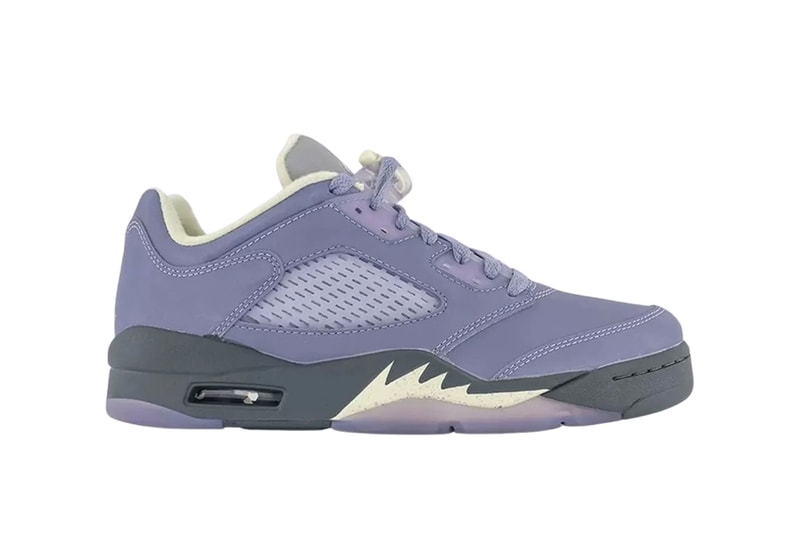 Air Jordan 5 Low "Indigo Haze" First Look FJ4563-500 sneakers footwear hype