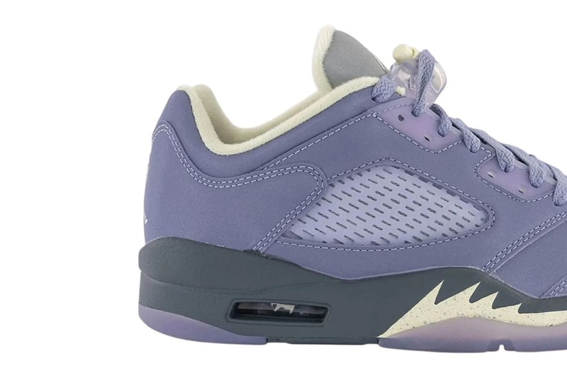 Air Jordan 5 Low "Indigo Haze" First Look FJ4563-500 sneakers footwear hype