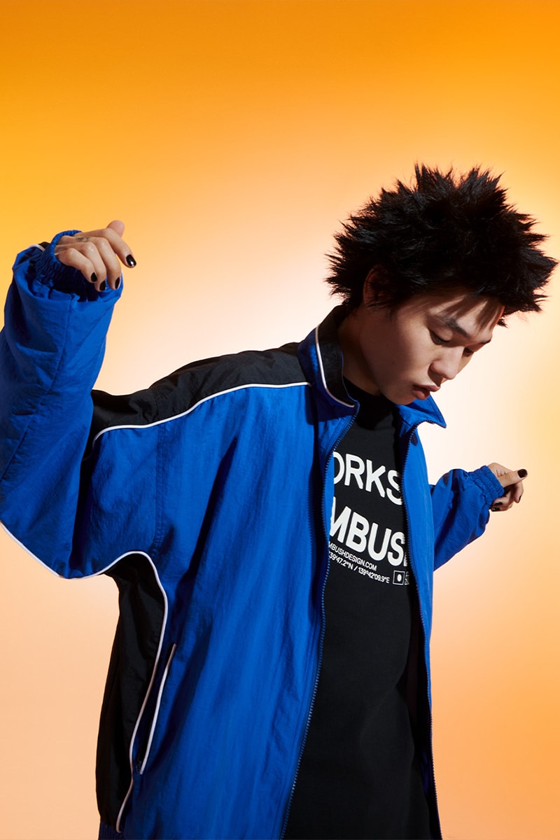 AMBUSH SS23 Pre-Collection Is Inspired by Tokyo's Endless Evolution spring summer 2023 yoon verbal streetwear lookbook release sportswear tracksuits bowling nostalgic denim clothes