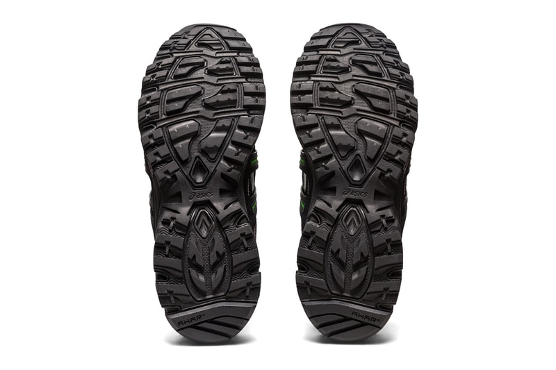 Andersson bell asics third collaboration world animal plant species black green olive oil dark brown bright rose evergreen release info date price