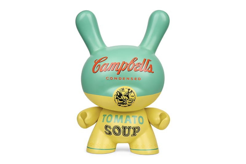 Kidrobot Serves Up New Andy Warhol Campbell's Soup Teal 20” Dunny