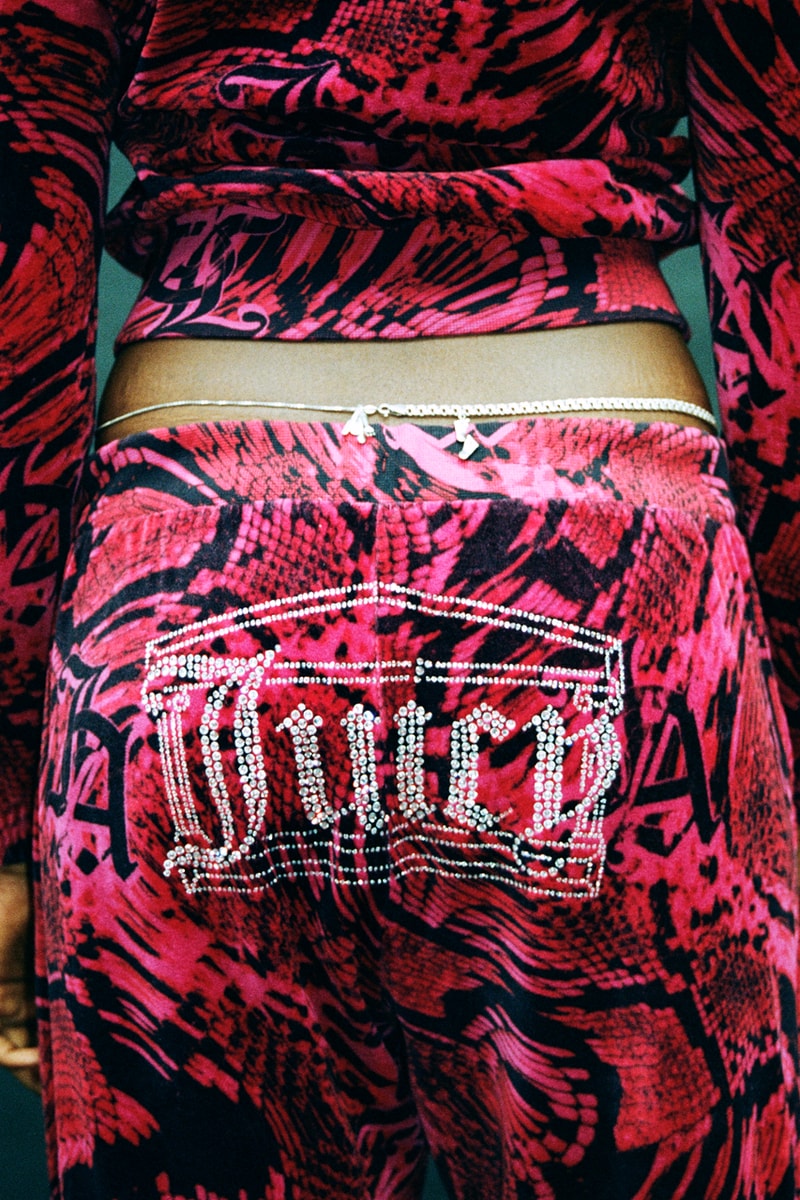 Aries Juicy Couture Collaboration Fashion Tracksuits Rhinestones Co-ord Rhinestone Cowboy Spring Summer Fall Winter 2023