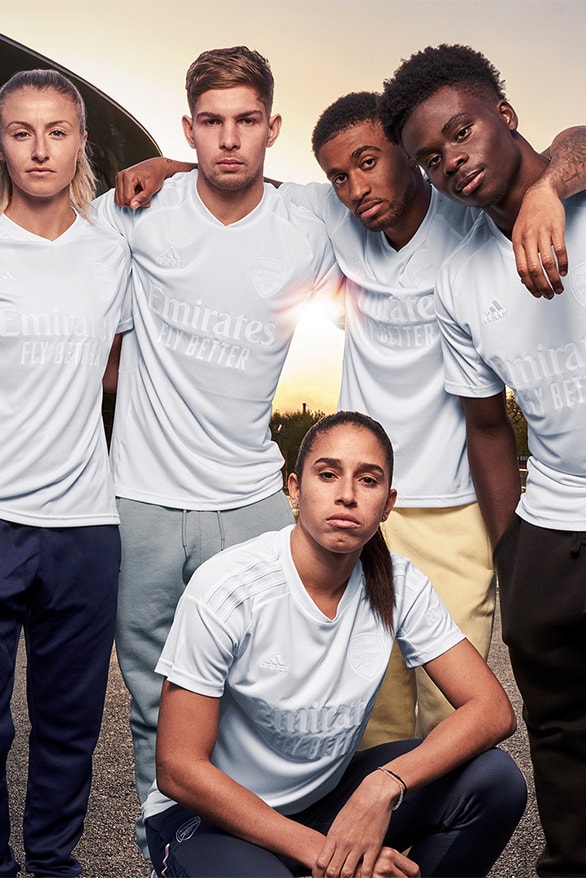 Arsenal adidas "No More Red" Collection football soccer team knife crime youth violence uk Britain London