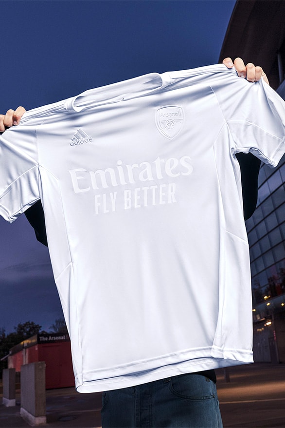 Arsenal adidas "No More Red" Collection football soccer team knife crime youth violence uk Britain London