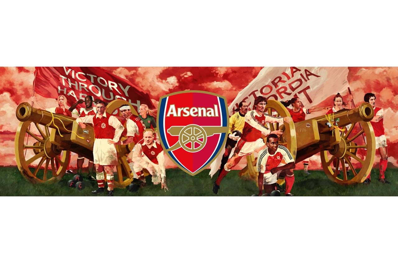 Arsenal Football Club Stadium Artwork Reuben Dangoor Jeremy Deller David Rudnick Soccer Sports North London 