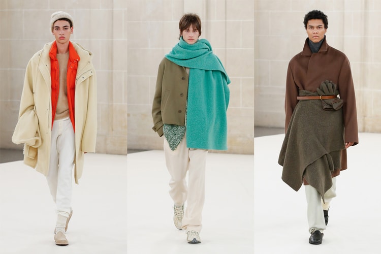 AURALEE FW23 Sees Upgraded Tailoring Soothed in Pastel Tones