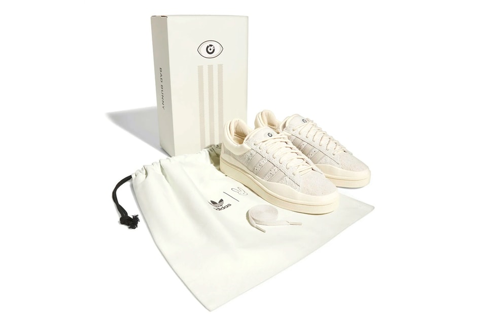 Bad Bunny adidas Campus Cloud White FZ5823 Release Date | Hypebeast Bad Bunny adidas Campus Cloud White FZ5823 Release Date | Hypebeast